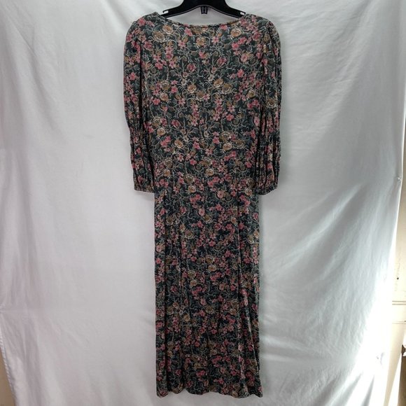 Saltwater Luxe Floral Button Up Women's Dress - Size S - Picture 2 of 5